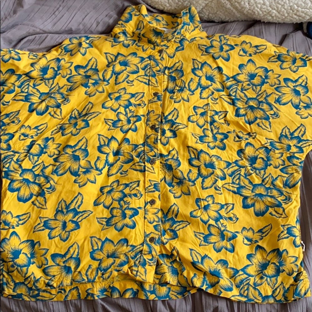 Vans Hawaiian button up shirt